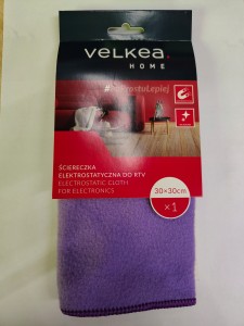Ściereczka elektrostatyczna do RTV VELKEA 30x30cm