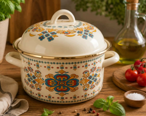 Garnek Emaliowany Dolce Bueno 18 cm 3 l