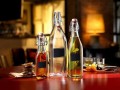 : Butelka szklana kwadratowa z klipsem i etykietą 250ml Swing