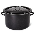 Garnek emaliowany do gotowania słoików 32cm 15,5l ,,powidlak"