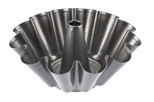 Forma nieprzywieralnna do babki z tuleją 23,5cm ,,SILVER"