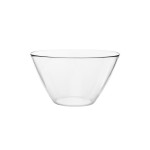 Salaterka szklana 20cm okrągła BASIC