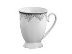 Kubek porcelanowy platyna wzr.02 300ml DIANA  