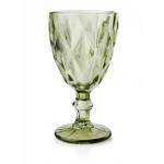Komplet kieliszków do wina 350ml 6szt Elise zielony