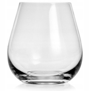 Komplet szklanek 6szt niskich ze szkła kryształowego 380ml Columba 