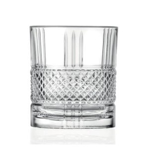 Komplet szklanek 6szt do whisky ze szkła kryształowego 340ml Elegante