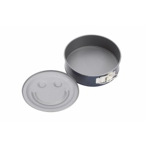 Forma/tortownica teflonowa z uśmiechem 22cm 
