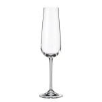 Komplet kieliszków 6szt do szampana ze szkła kryształowego 220ml Amundsen/Ardea