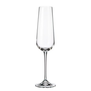 Komplet kieliszków 6szt do szampana ze szkła kryształowego 220ml Amundsen/Ardea