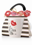 Kubek porcelanowy 355ml KISS ME 