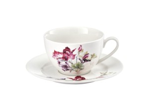 Komplet filiżnek ze spod. 12 elem. 250ml Garden